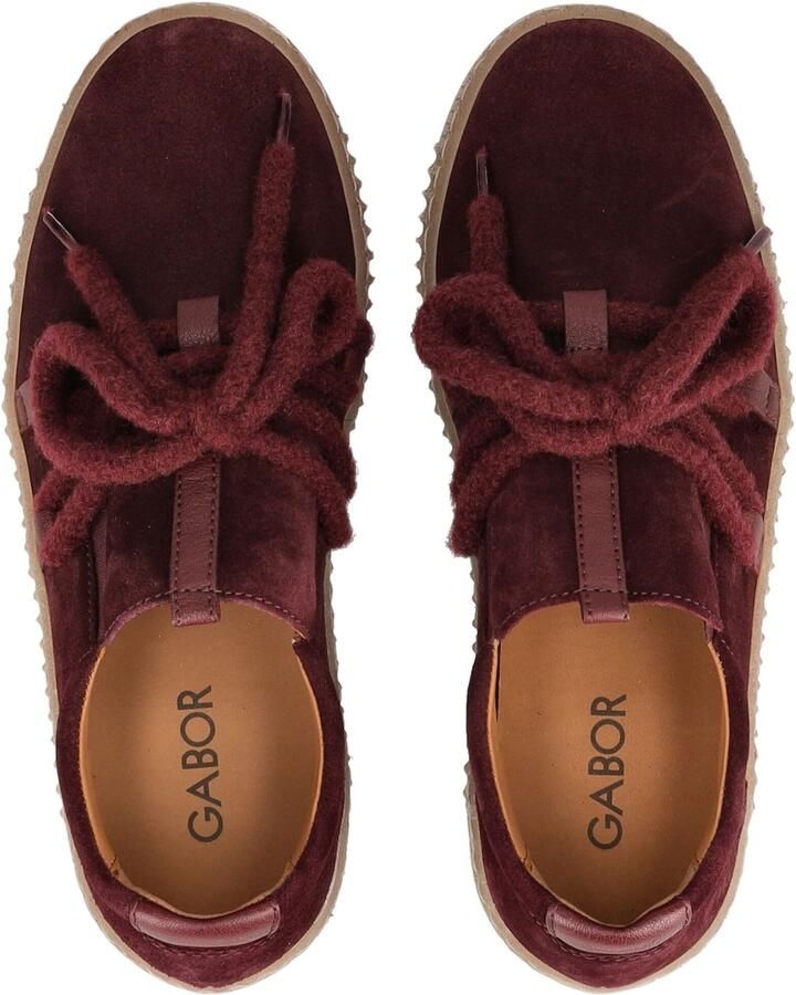 GABOR Sneakers laag bordeaux - Foto 2
