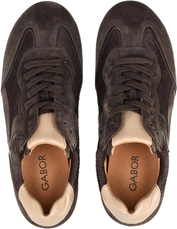 GABOR Sneakers laag bruin donkerbruin - Foto 2
