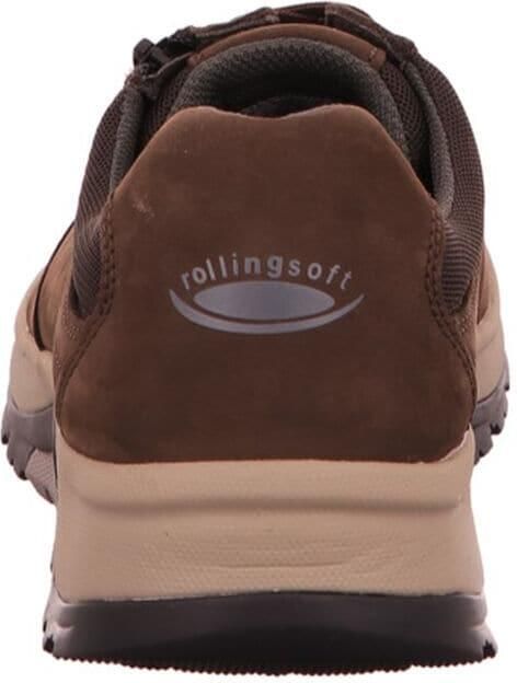 Gabor Rollingsoft Heren Sneaker Donker Bruin Nubuck - Foto 7