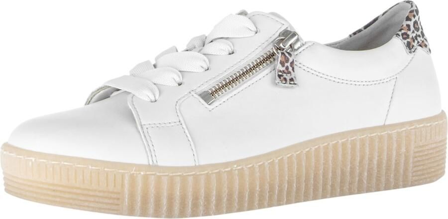 GABOR Sneakers laag cappuccino zwart wit - Foto 8