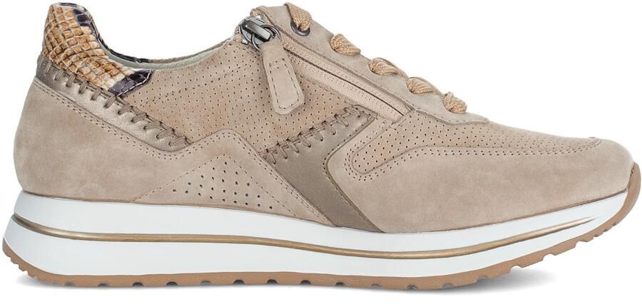GABOR Sneakers laag chamois mokka zwart - Foto 6