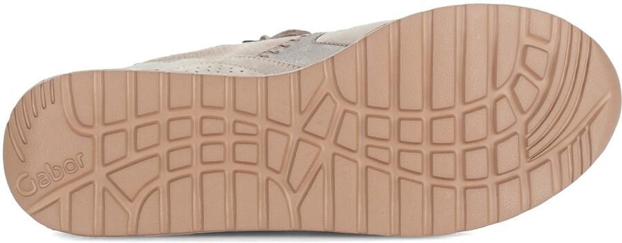 GABOR Sneakers laag chamois mokka zwart - Foto 4