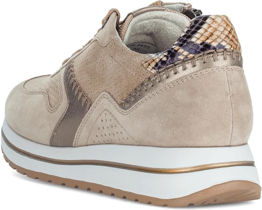 GABOR Sneakers laag chamois mokka zwart - Foto 2