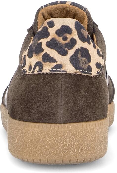 GABOR Sneakers laag chocoladebruin cappuccino zwart - Foto 5