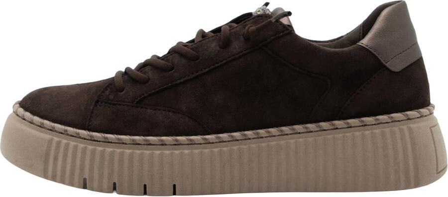GABOR Sneakers laag chocoladebruin