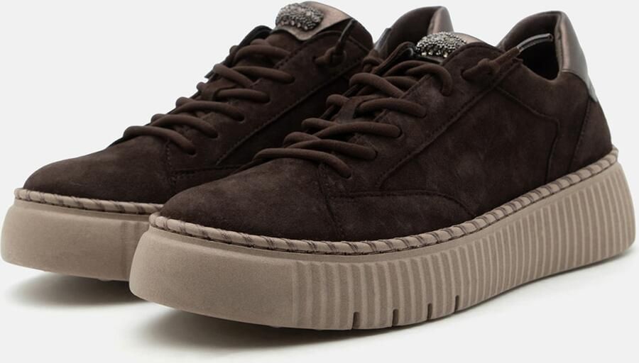 GABOR Sneakers laag chocoladebruin - Foto 5