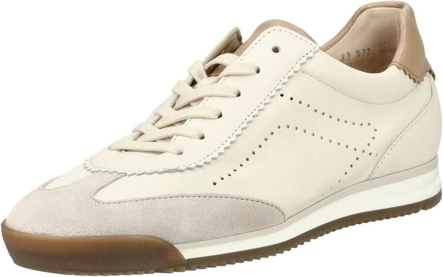 GABOR Sneakers laag crème donkerbeige lichtgrijs