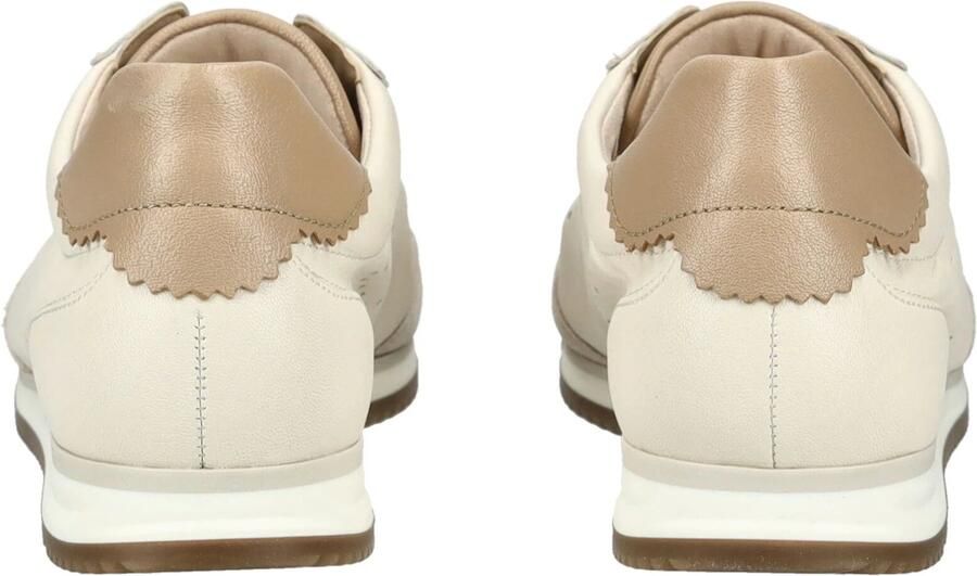 GABOR Sneakers laag crème donkerbeige lichtgrijs - Foto 4
