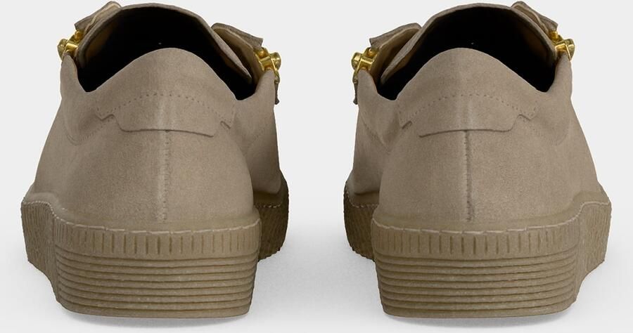 GABOR Sneakers laag donkerbeige - Foto 4