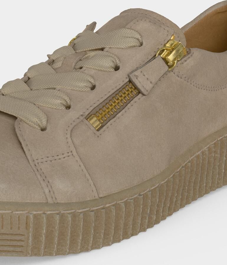 GABOR Sneakers laag donkerbeige - Foto 2