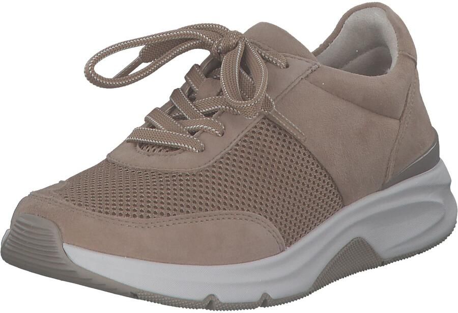 GABOR Sneakers laag donkerbeige - Foto 4