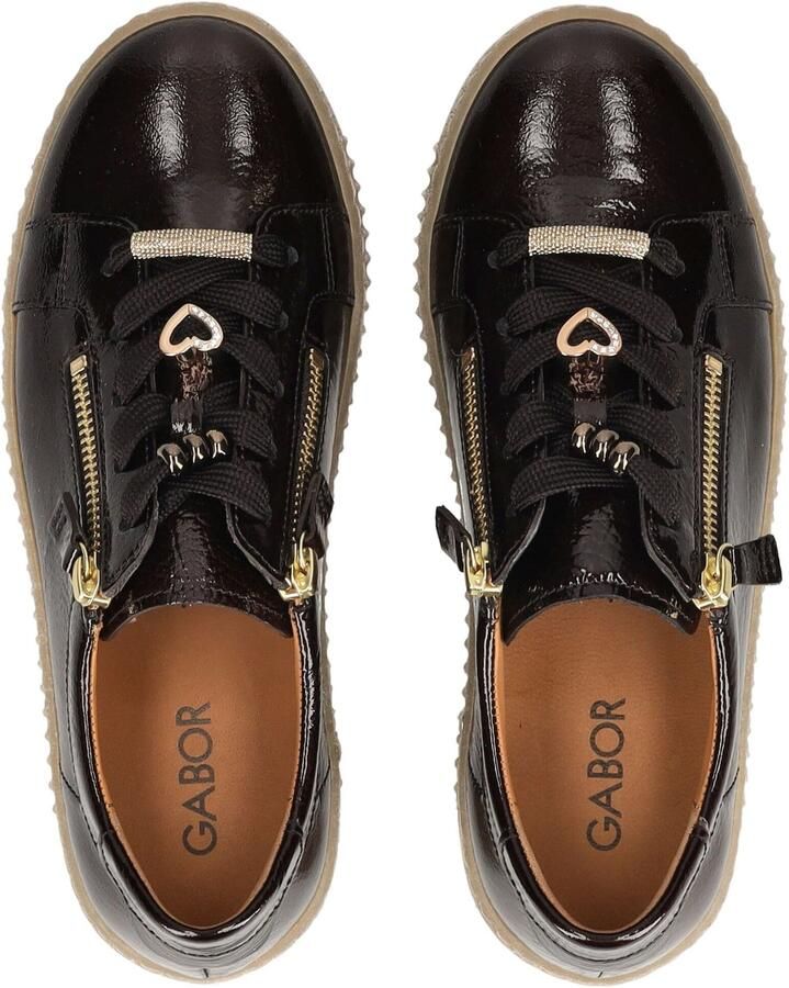 Gabor Sneaker 6010.03.003 Mocca Lak - Foto 3