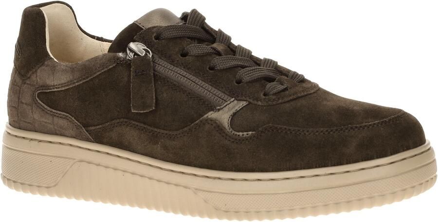 GABOR Sneakers laag donkerbruin - Foto 5