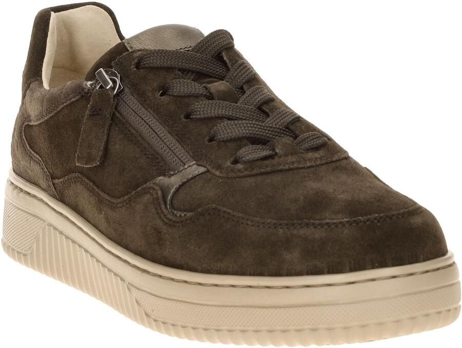 GABOR Sneakers laag donkerbruin - Foto 3