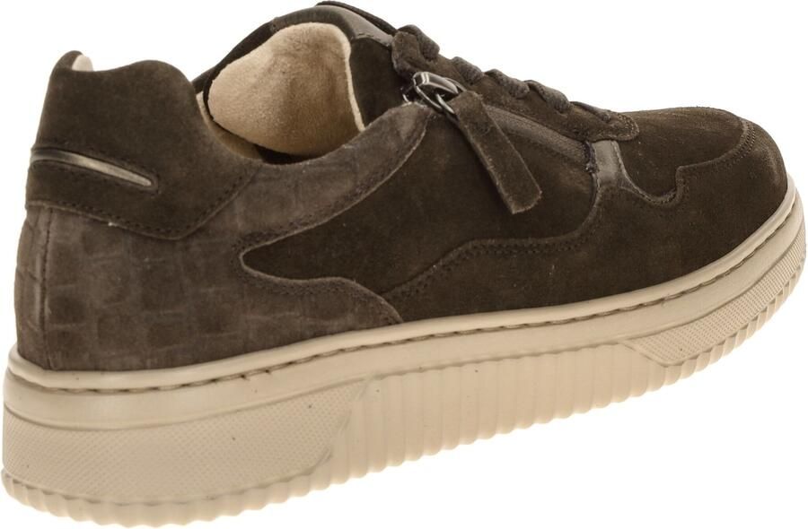 GABOR Sneakers laag donkerbruin - Foto 4