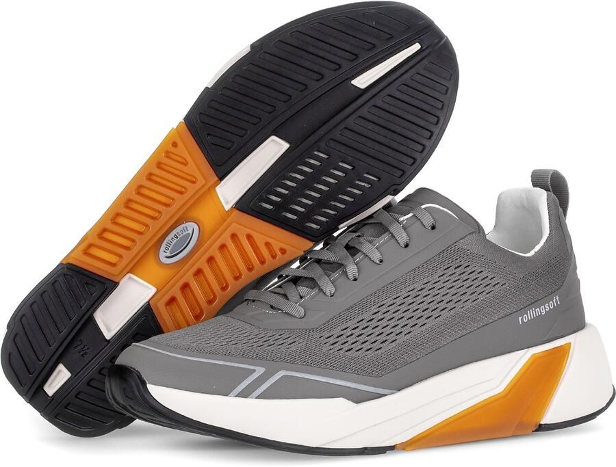 Pius Gabor heren veterschoenen grijs - Foto 3