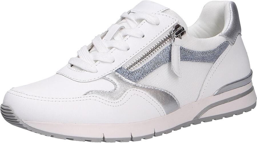 GABOR Sneakers laag donkergrijs zilver wit - Foto 2