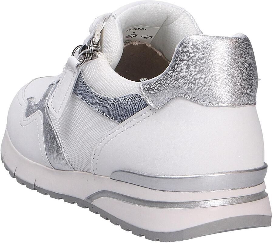 GABOR Sneakers laag donkergrijs zilver wit - Foto 3