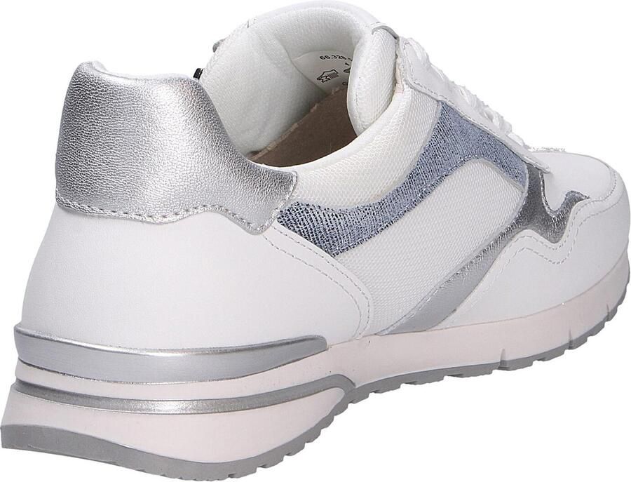 GABOR Sneakers laag donkergrijs zilver wit - Foto 4