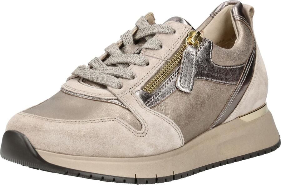 Gabor Sneaker 76.466.65 Silk Taupe Combi -Wijdte H-dames - Foto 6