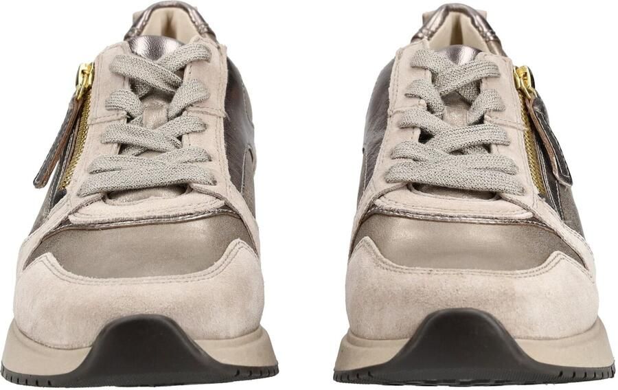 Gabor Sneaker 76.466.65 Silk Taupe Combi -Wijdte H-dames - Foto 9