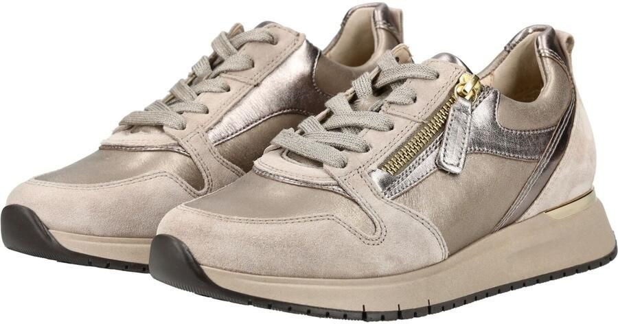 Gabor Sneaker 76.466.65 Silk Taupe Combi -Wijdte H-dames - Foto 10