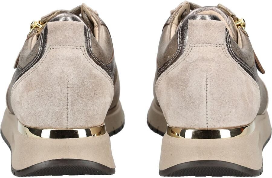 Gabor Sneaker 76.466.65 Silk Taupe Combi -Wijdte H-dames - Foto 8