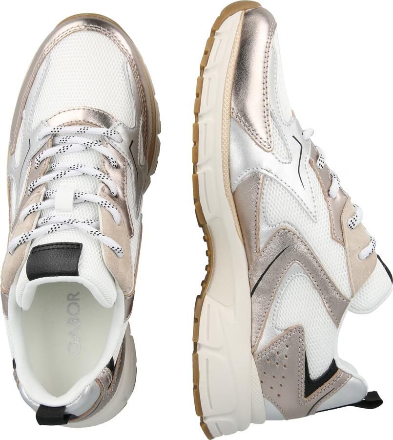 Gabor 536 Sneakers Dames Leren Sneaker Wit - Foto 15