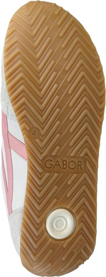 GABOR Sneakers laag grijs rosa - Foto 3