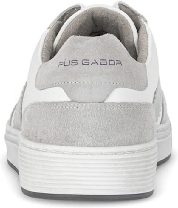 GABOR Sneakers laag grijs wit - Foto 4