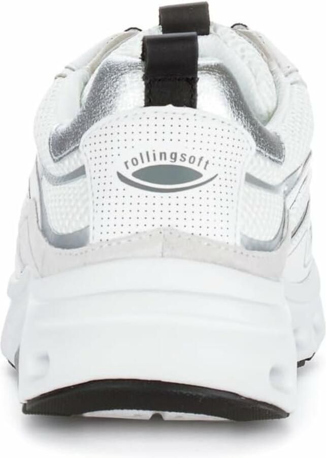 GABOR Sneakers laag grijs zwart wit - Foto 4