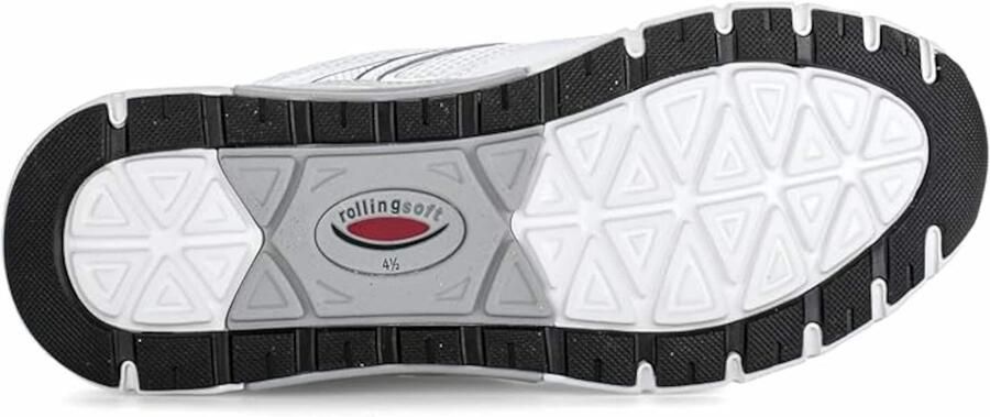 GABOR Sneakers laag grijs zwart wit - Foto 6