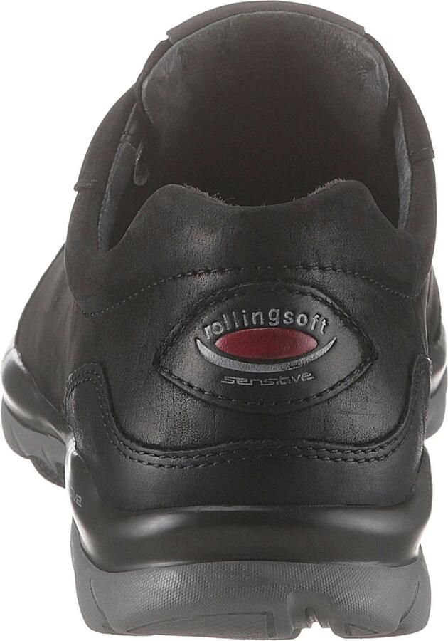 Gabor Rollingsoft Sneakers met sleehak met logo-opdruk op de hiel vrijetijdsschoen lage schoen veterschoen - Foto 6