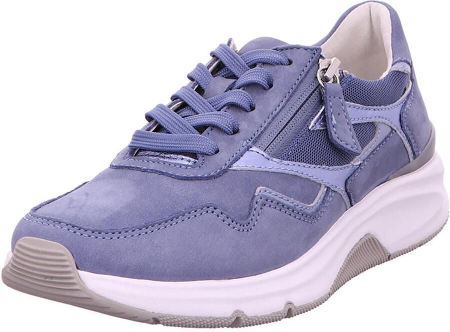 Gabor Rollingsoft Sneakers blauw Leer - Foto 3