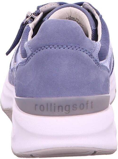 Gabor Rollingsoft Sneakers blauw Leer - Foto 5