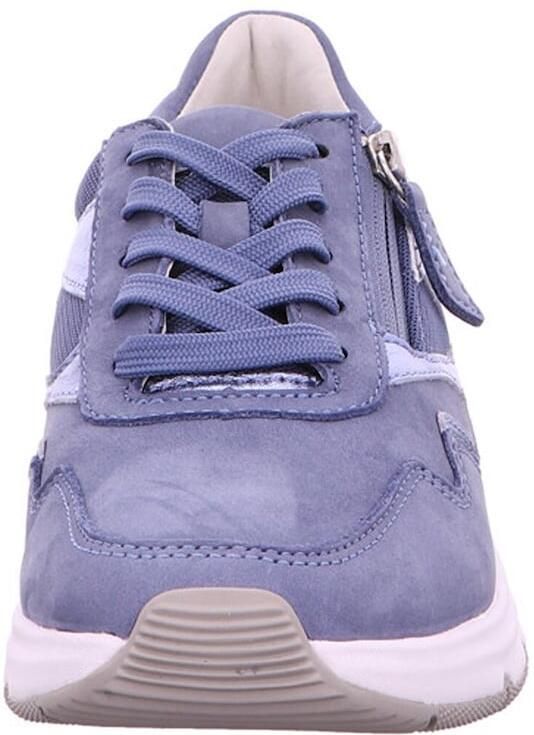 Gabor Rollingsoft Sneakers blauw Leer - Foto 4
