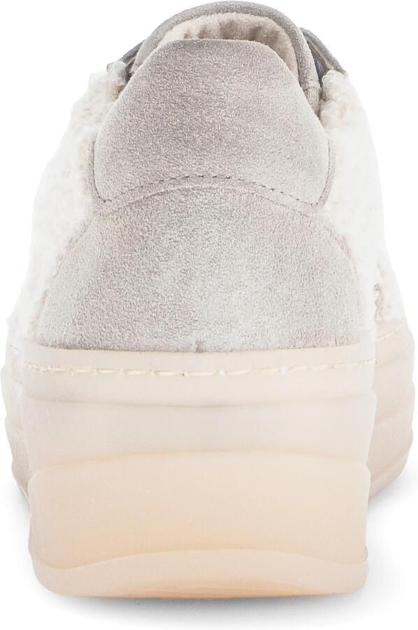 Gabor Plateausneakers Vrijetijdsschoen lage schoen veterschoen in teddy-look - Foto 4