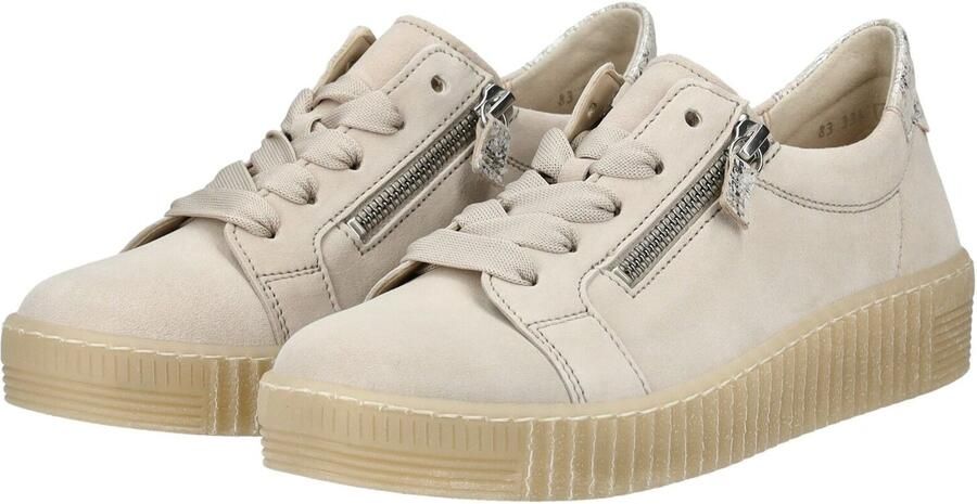 GABOR Veterschoen beige rood offwhite - Foto 16