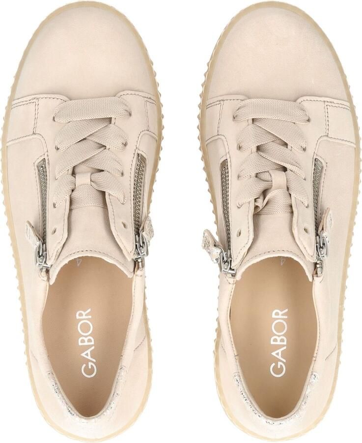 GABOR Veterschoen beige rood offwhite - Foto 7