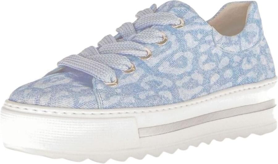 Gabor Sneakers blauw Synthetisch Dames