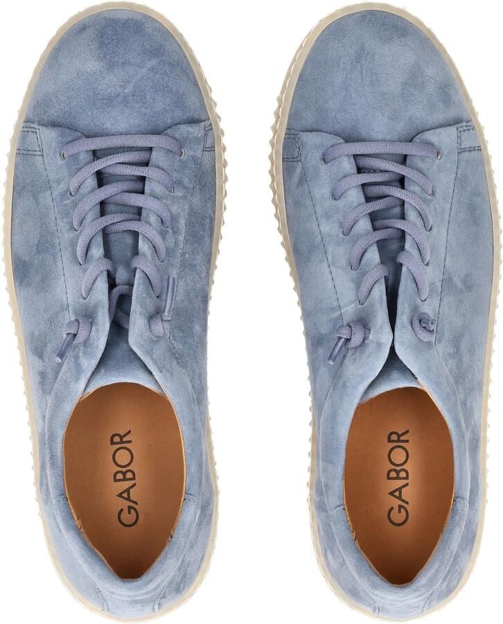 GABOR Sneakers laag lichtblauw - Foto 2