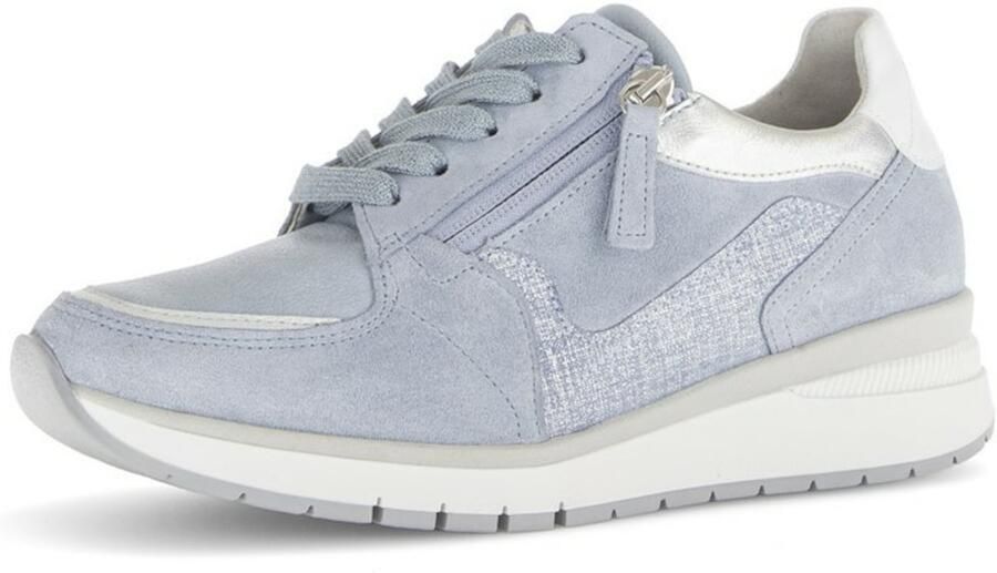 Gabor sneakers 86.307.64 lichtblauw wijdte K extra breed - Foto 2