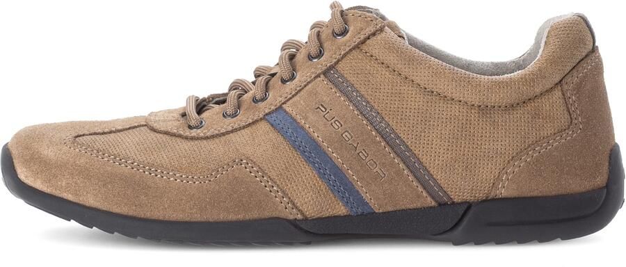 Pius Gabor Sneakers vrijetijdsschoen lage schoen veterschoen met logo wijdte g (=wijd)