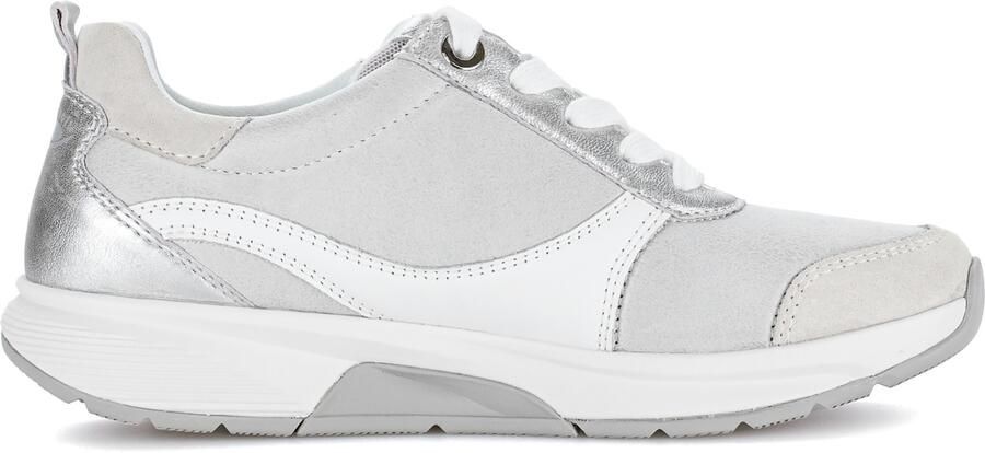 Rollingsoft Gabor Sneaker 86.877.62 Bianco White Silber Combi - Foto 5