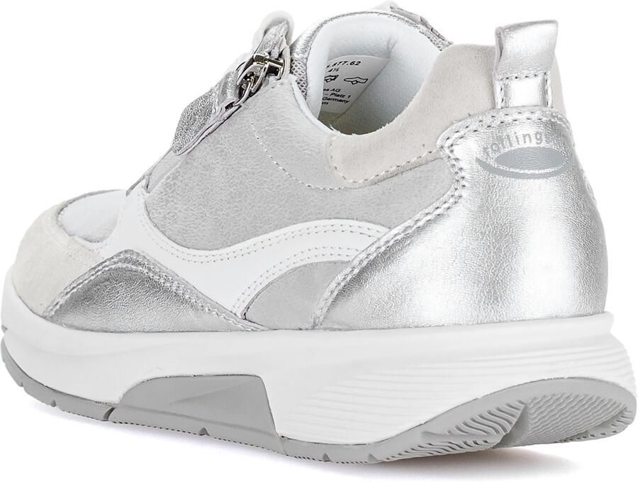 Rollingsoft Gabor Sneaker 86.877.62 Bianco White Silber Combi - Foto 3