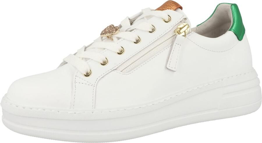 Gabor Witte gladleren manden White Dames