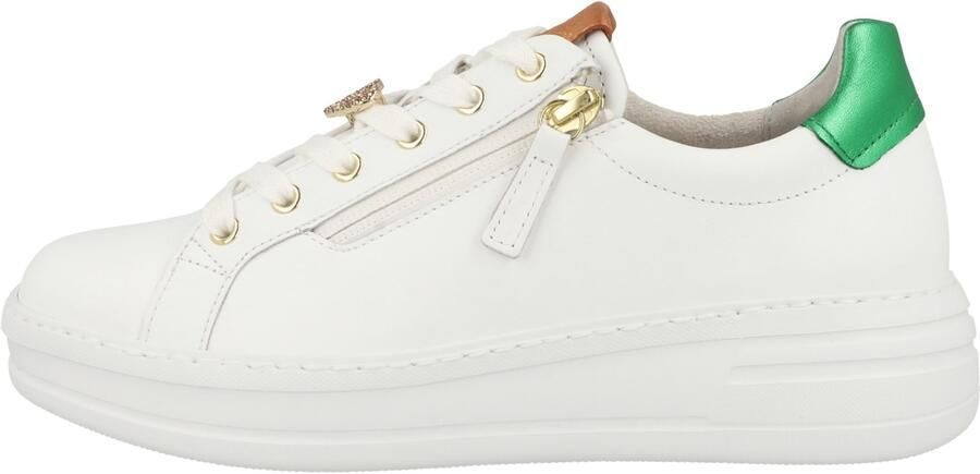 Gabor Witte gladleren manden White Dames - Foto 3