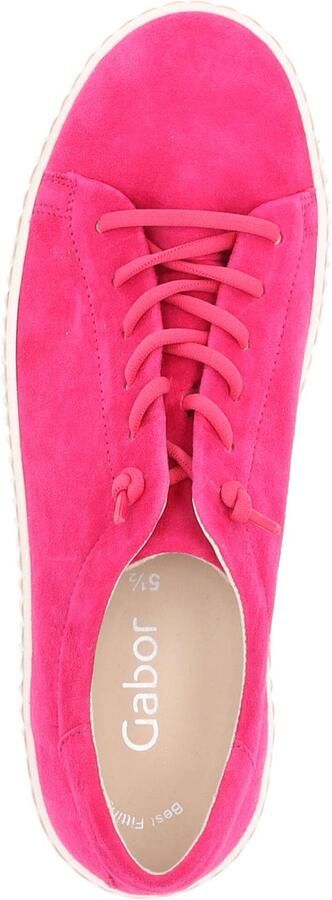 GABOR Veterschoen 'Sneaker n 23.331.10 Rauleder in pink' pink - Foto 8