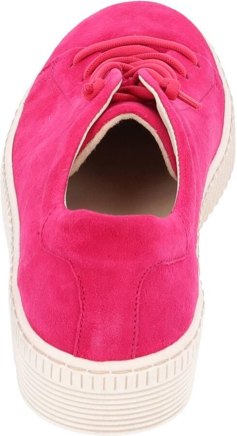 GABOR Veterschoen 'Sneaker n 23.331.10 Rauleder in pink' pink - Foto 4