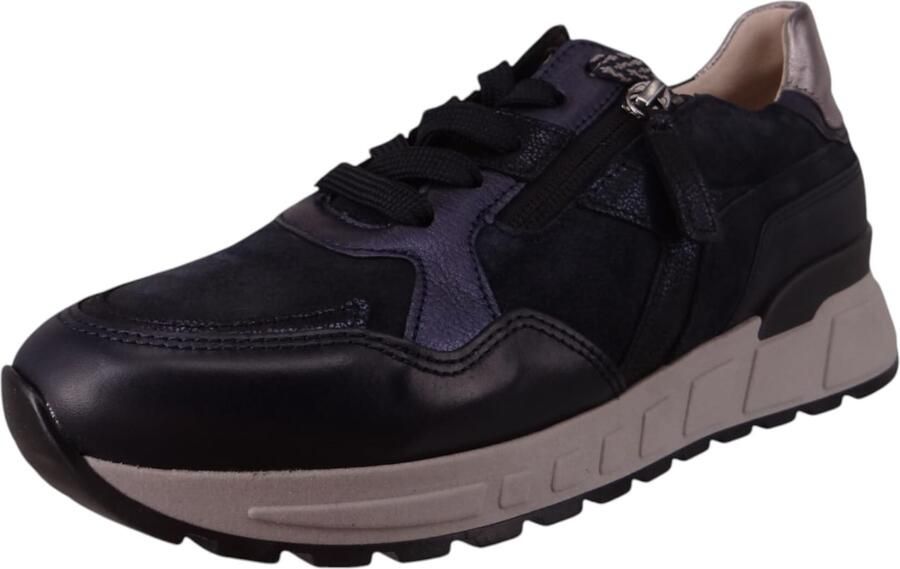 GABOR Sneakers laag marine nachtblauw brons - Foto 4
